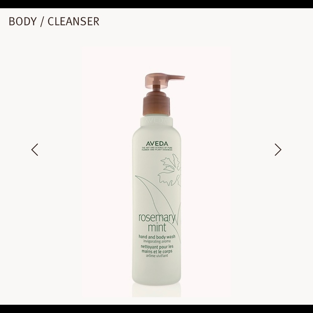 🎀AVEDA🎀 rosemary mint hand and body wash